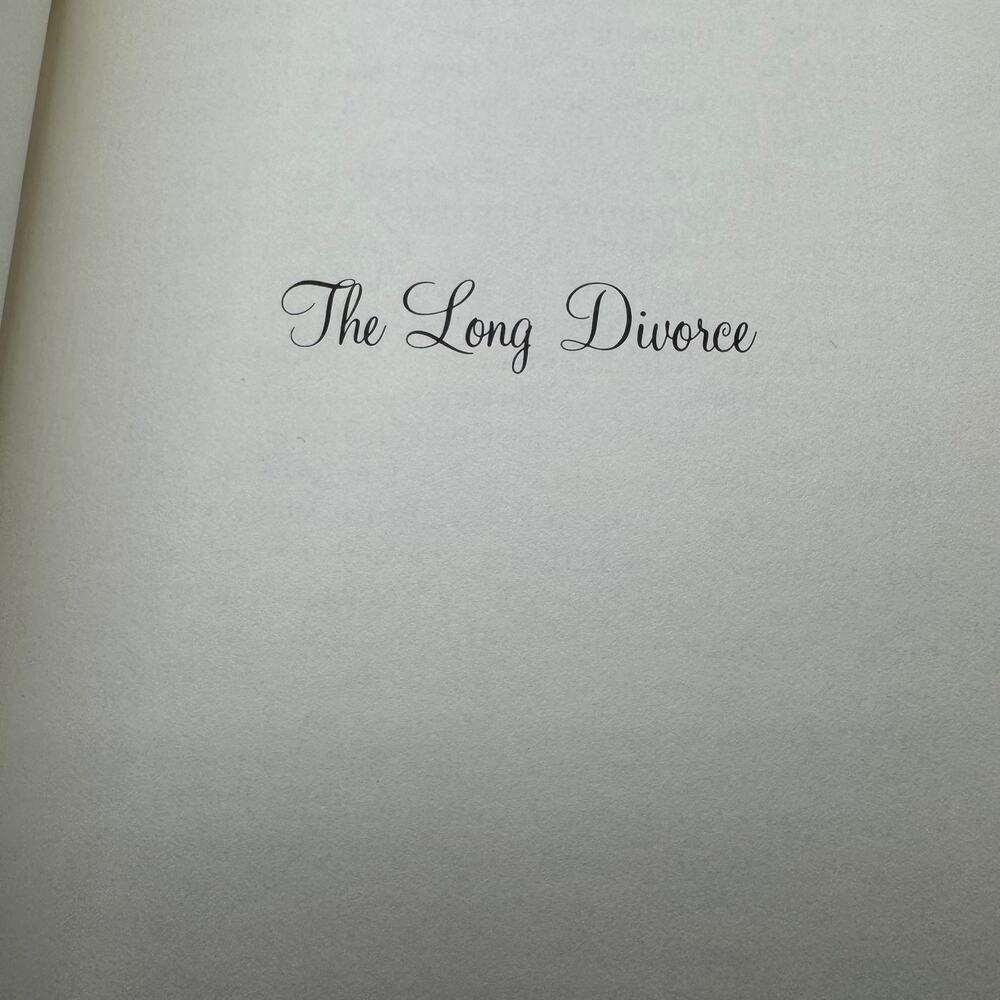 Franklin Library Long Divorce Edmund Crispin Hardcover Mystery - Picture 2 of 7